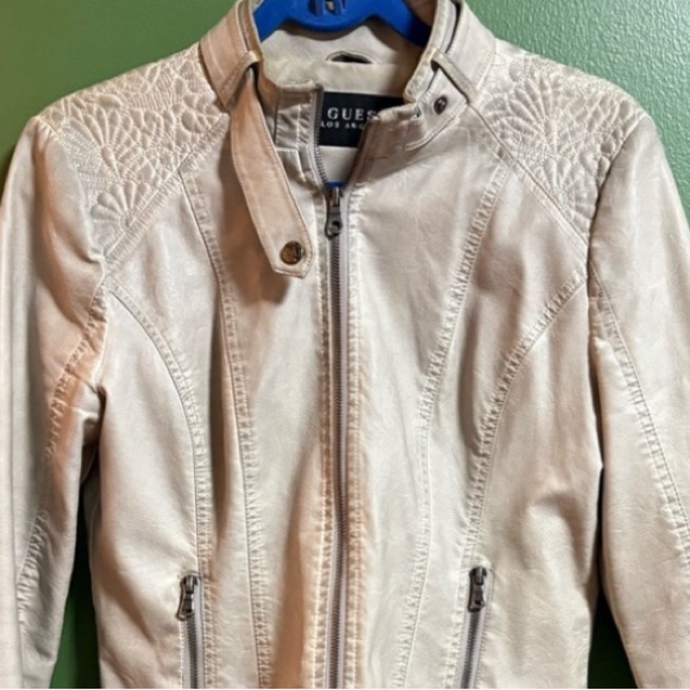 Genuine Leather Guess Jacket